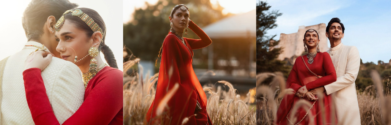 Bridal Inspiration Aditi Rado Hydari