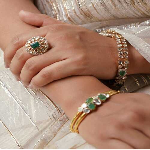 POLKI BANGLES & RINGS